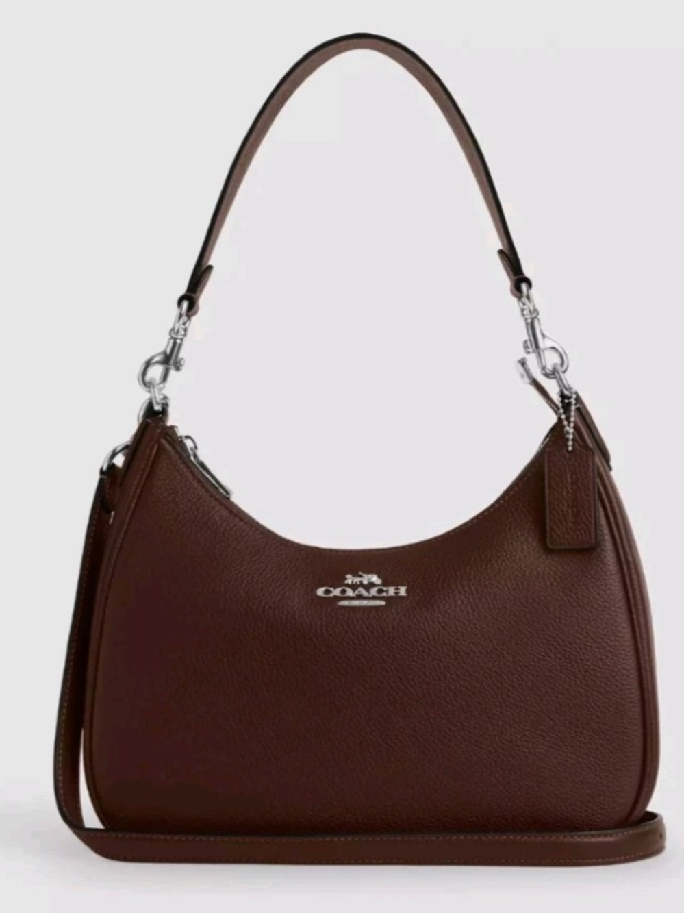 COACH Teri Hobo Bag CV935 Maple